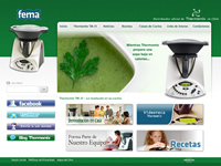 Sitio Web Thermomix